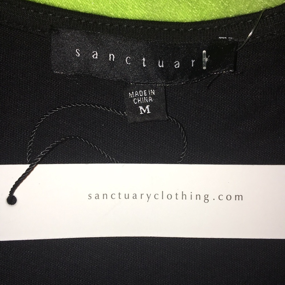 Anthropologie Sanctuary new black cold shoulder dr - Picture 5 of 6